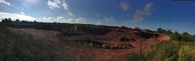 Tire de mine - Carrière de Condé