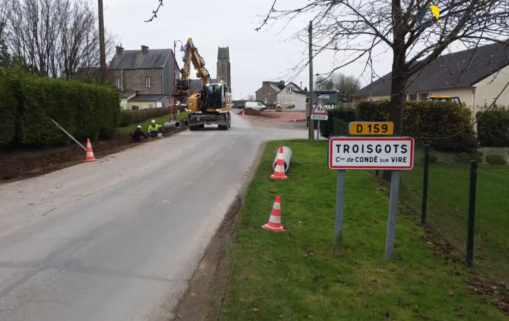 Embellissement du bourg de Troisgots