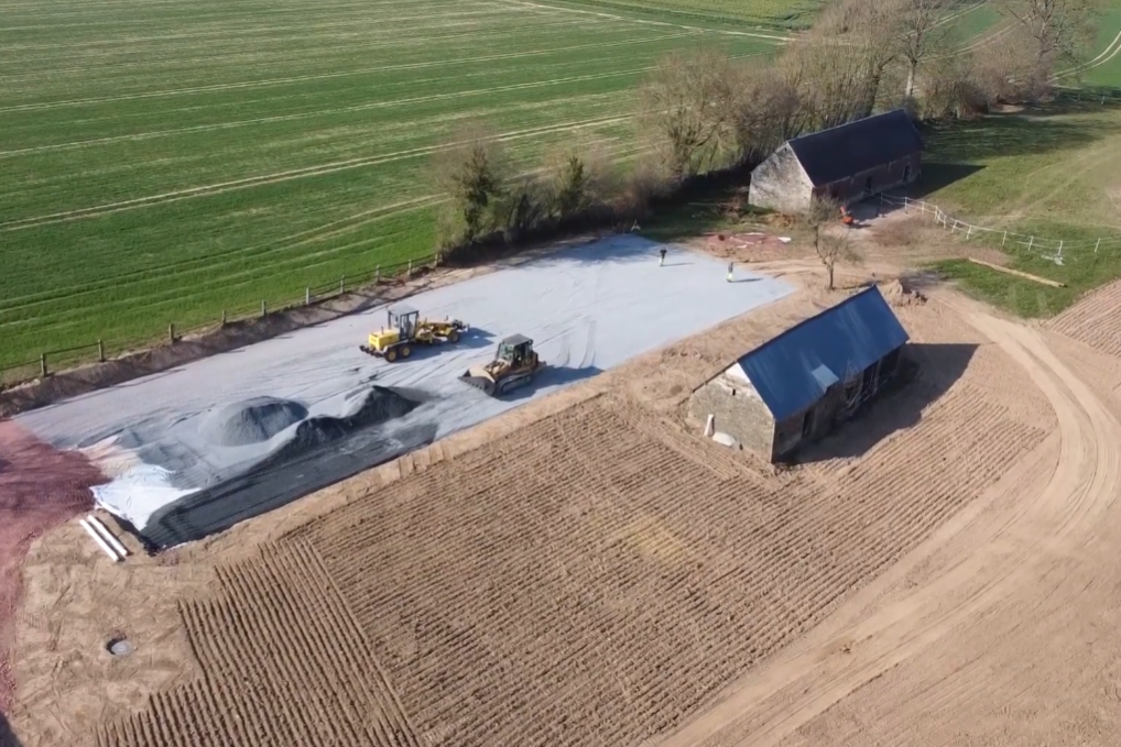 Réalisation d'une carrière à chevaux | Travaux Publics Boutté