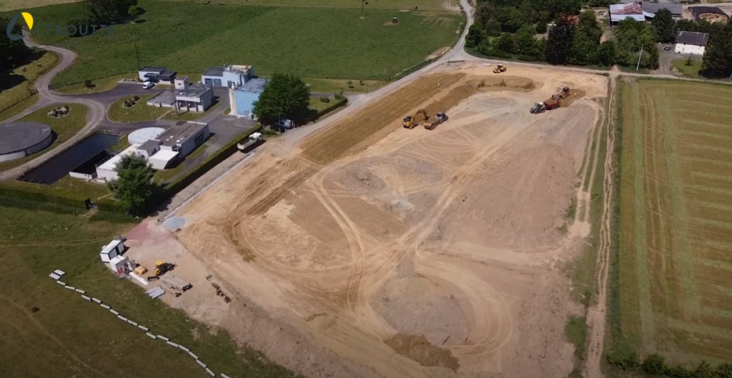 Construction d'un stockage sur la commune de Milly | Travaux Publics Boutté