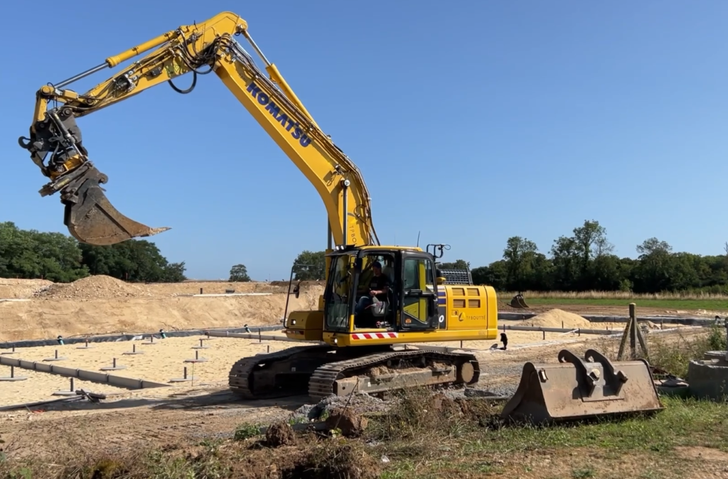 Réhabilitation de la Station d'Épuration à Grainville-Langannerie (14) | Travaux Publics Boutté